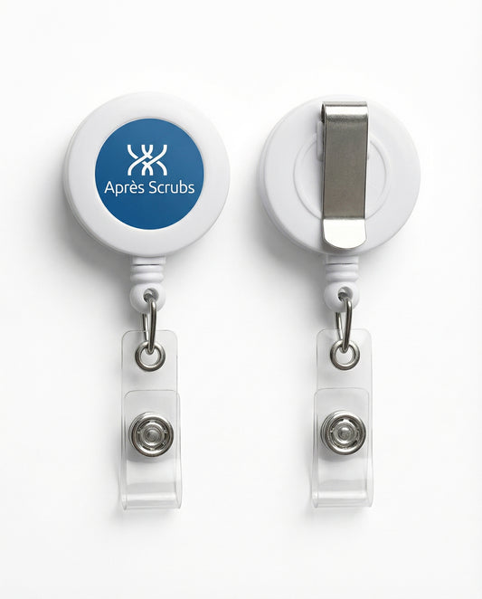 Round 24" Retractable Badge Holder