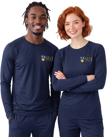 SUI Navy Blue Unisex Underscrub