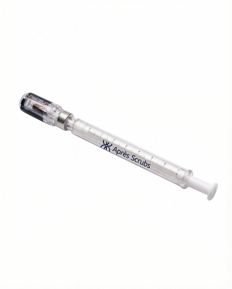 Syringe pen with Logo