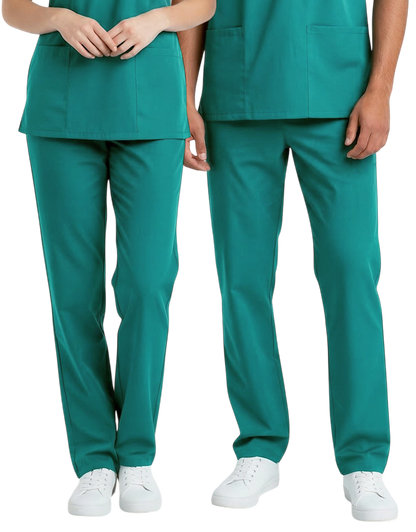 Xavier Teal Unisex Scrub Pants - Student
