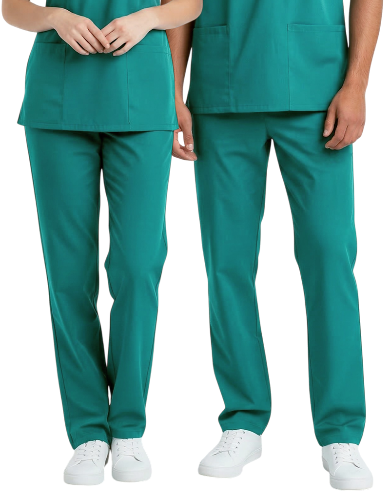 Xavier Teal Unisex Scrub Pants