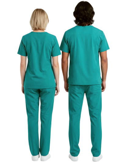Xavier Teal Unisex Scrub Pants - Student