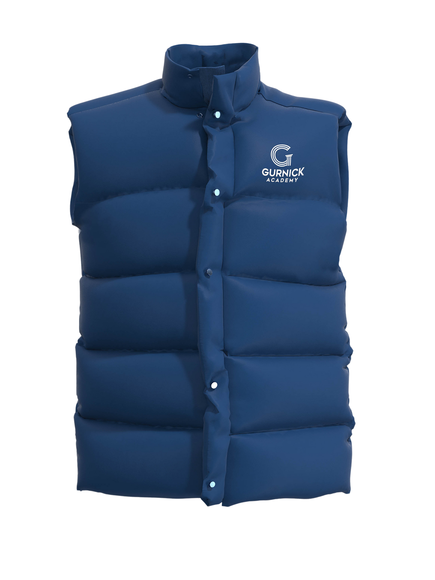 Gurnick Academy Blue Puffer Vest - Overlayer