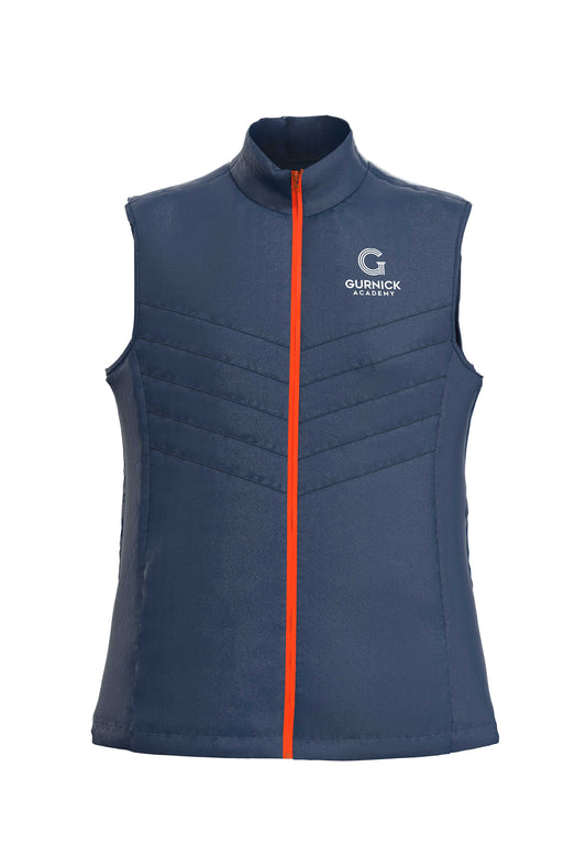 Gurnick Academy Blue Puffer Stuff Vest - Overlayer