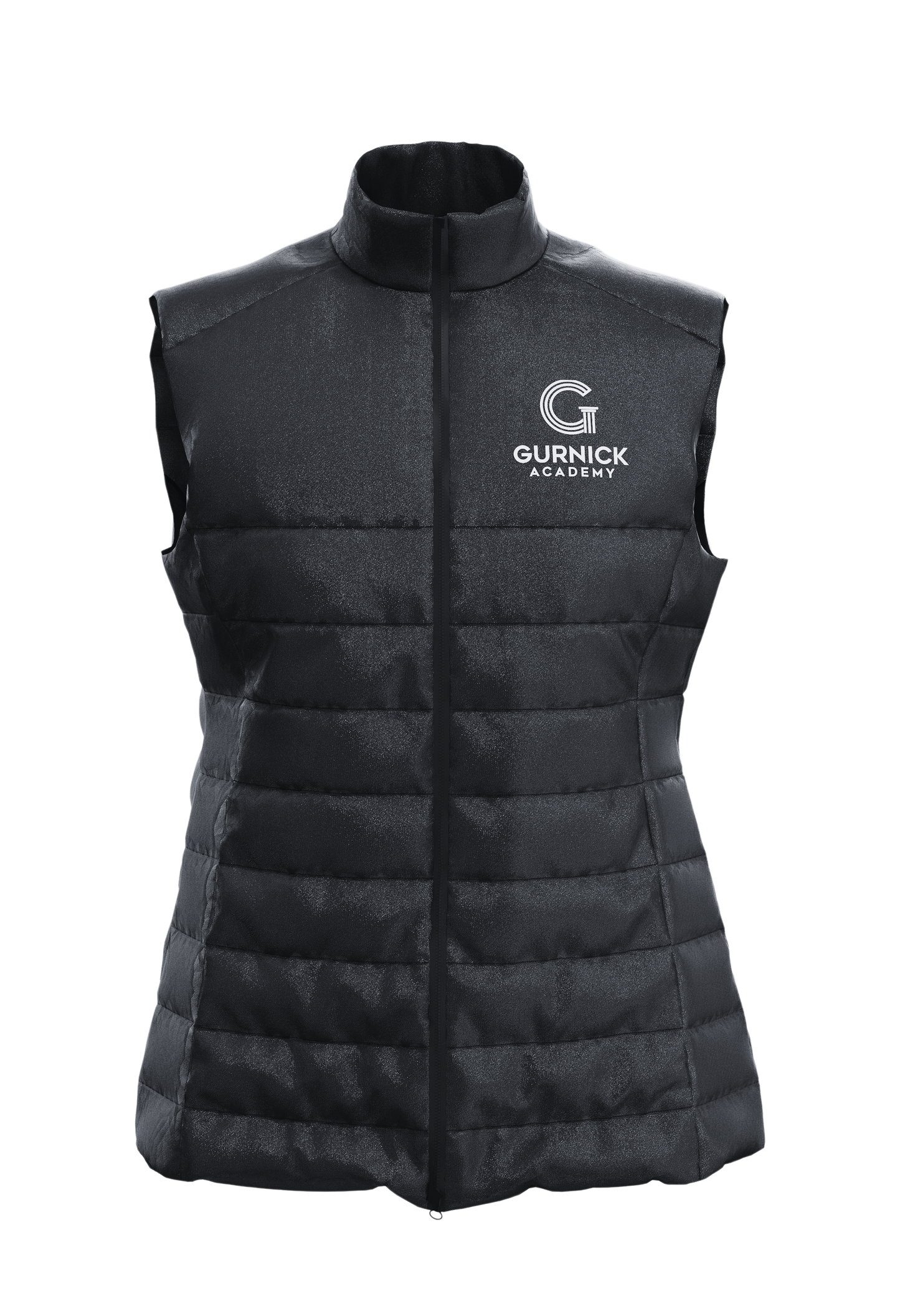 Gurnick Academy Black Puffer Stuff Vest - Fitted Overlayer